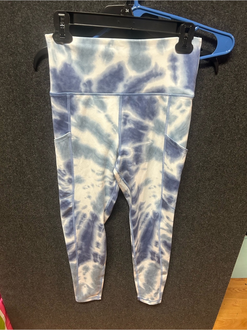 American Eagle - The Everything Pocket Legging Medium Blue Tie Dye